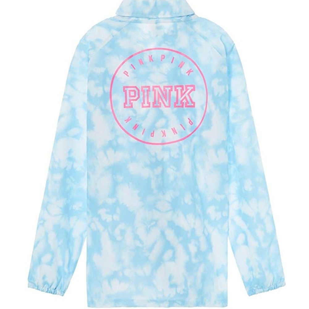 Victoria's Secret Pink Coaches Anorak/Jacket NWT